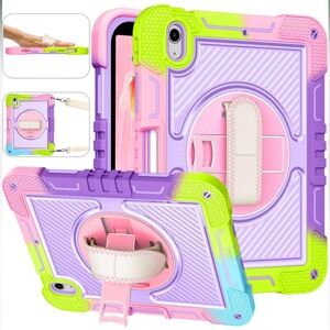 Hocase for iPad 10th Generation Case 10.9" 2022, Hard Protective Case